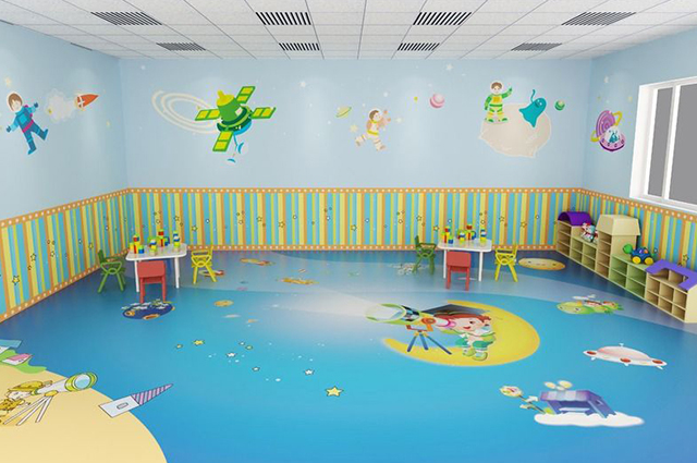 快乐之星幼儿园活动室